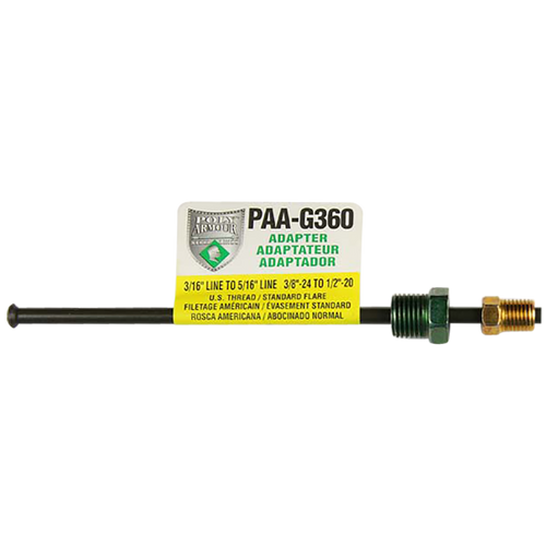 PVF Steel Brake Line Adapter, 3/16