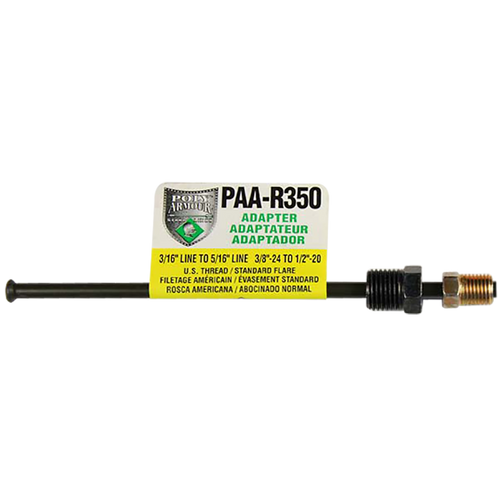 PVF Steel Brake Line Adapter, 3/16