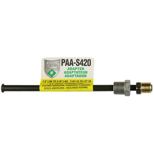 PVF Steel Brake Line Adapter, 1/4