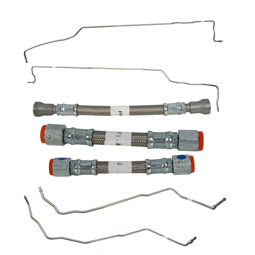 Pre-Bent Fuel Line Kit for 2004-2007 Chevrolet Silverado 1500, GMC Sierra 2500, Extended Cab