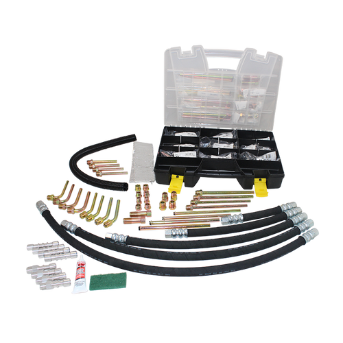 Power Steering, Repair Kit, Master Kit, (Includes hoses, but not tool)
