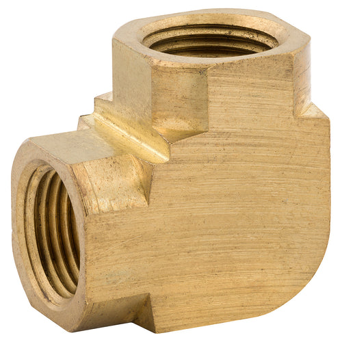 Street Elbow, Brass, 3/8