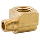 Street Elbow, Brass, 1/8 NPTM, 1/4 NPTF, Bag of 1