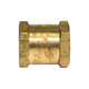 Brass Coupling, Female (3/8-18 NPT)