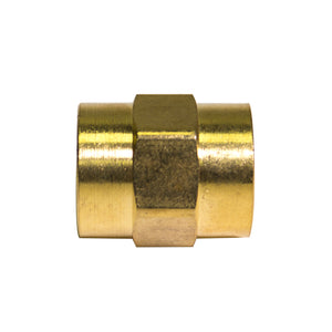 Brass Coupling, Female (1/2-14 NPT)
