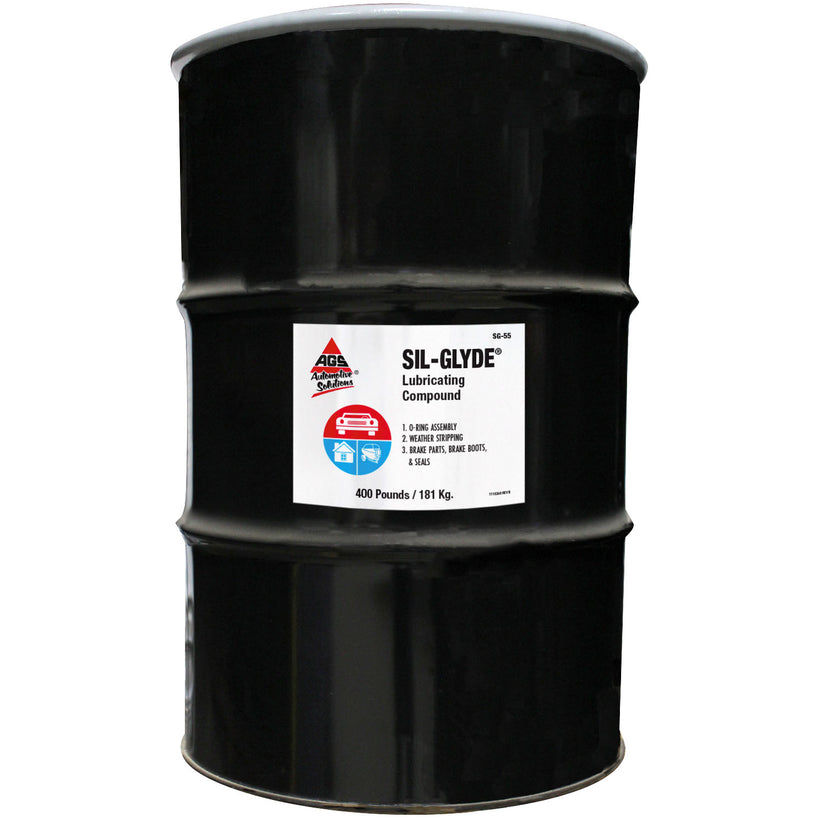 Sil-Glyde Lubricant, Drum, 400 lb