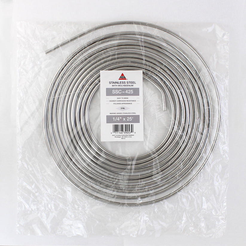 1/4" x 25 Stainless Steel Coil