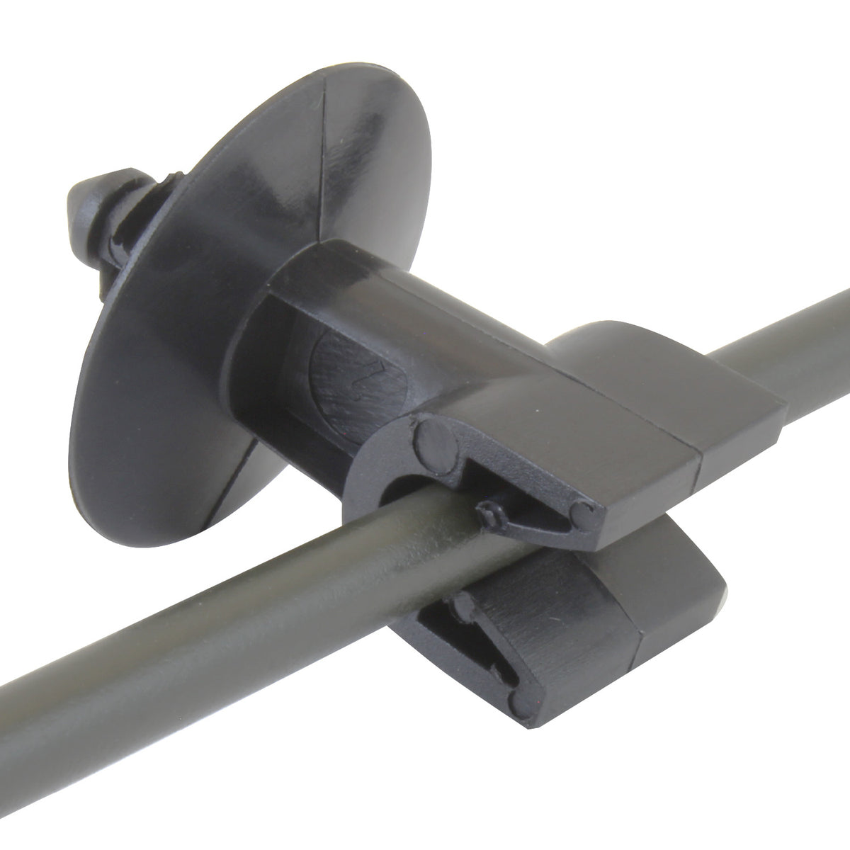 Brake Tube Body Clamp, 1/4", Single, Bag of 10