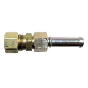 Transmission Line Adapter - 3/8" Steel Compression to 5/16" Rubber - 1 per Bag
