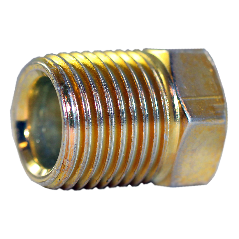 Transmission Line Tube Nut - 3/8" x 5/8-18 Inverted Flare - 4 per Bag