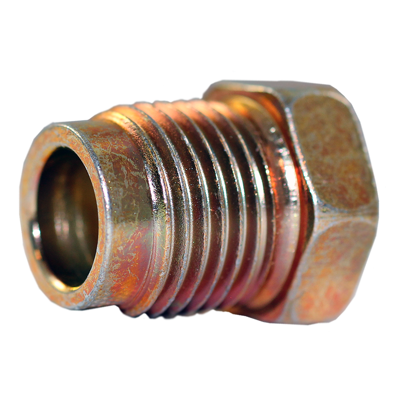 Transmission Line Tube Nut - 3/8" x M16 x 1.5 Bubble Flare - 4 per Bag
