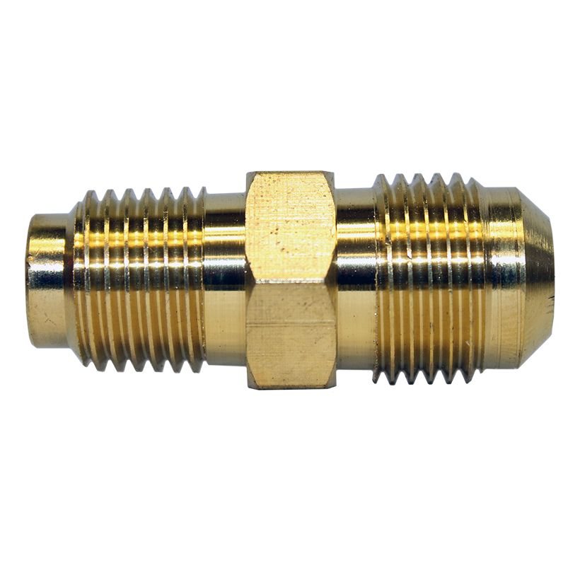 Transmission Line Connector - 3/8 x 1/4 NPT x 5/8-18 - Dodge 2003-1990 –  AGS Company Automotive Solutions