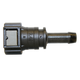 Transmission Line Quick Connector - 3/8" Straight Push Quick Connect to Rubber