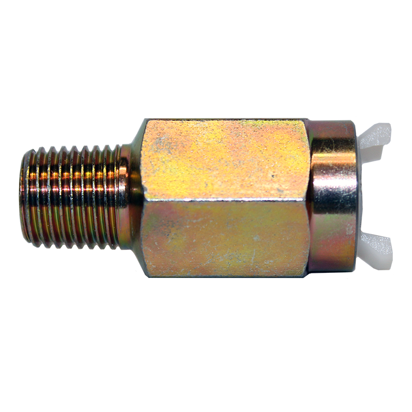 Transmission Line Connector - 3/8 x 1/4-18 NPT - Dodge 2003-1994, Jeep 2003-1993