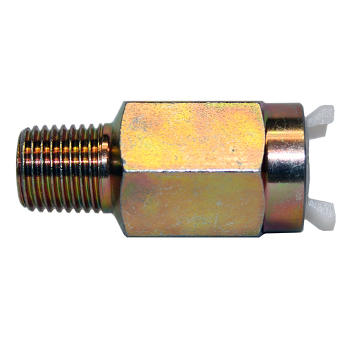Transmission Line Connector - 3/8 x 1/4-18 NPT - Dodge 2003-1994, Jeep 2003-1993