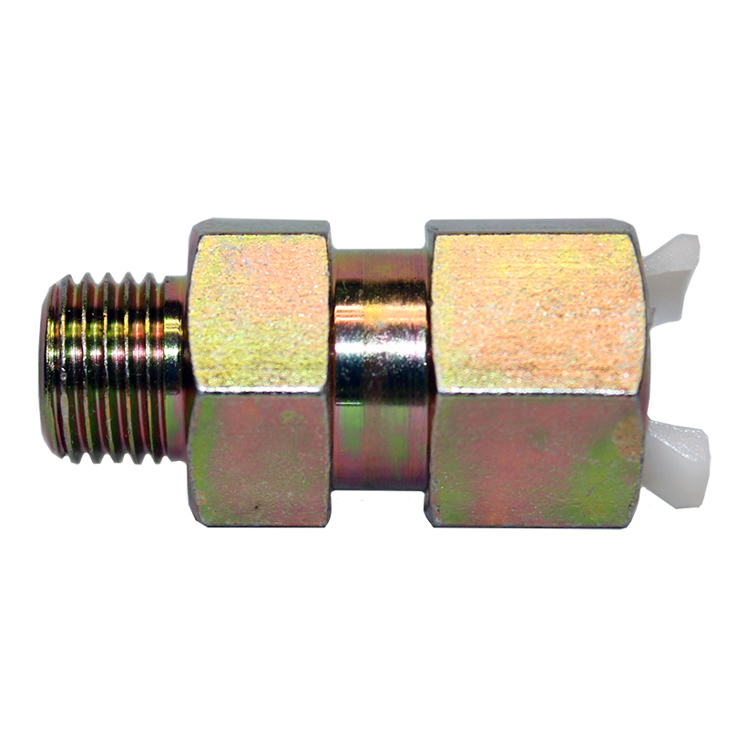 Transmission Line Connector 3/8x3/8-18 Ford Taurus, Linc Continental, Merc Sable