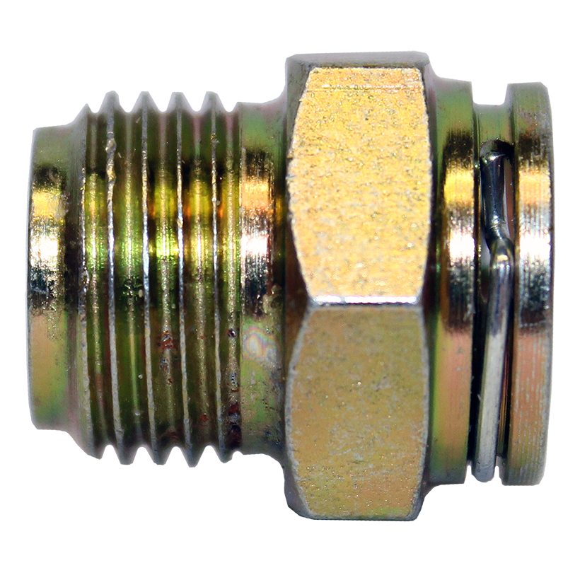 Transmission/Oil Cooler Line Connector - 3/8" x 5/8-18 - GM 2006-1996 - 1 per Bag