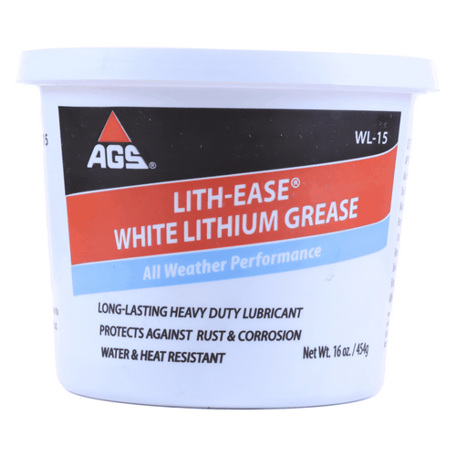 ventilator benzin Fest Lith-Ease® White Lithium Grease - 16oz Tub – AGS Company Automotive  Solutions