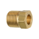 Brass Tube Nut, 1/4 Tube (7/16-24 Inverted)