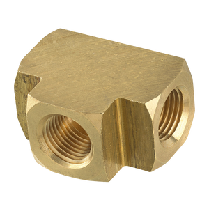 Brass Union Tee, Female (1/8-27 NPT)