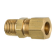 Brass Compression Connector, 3/8