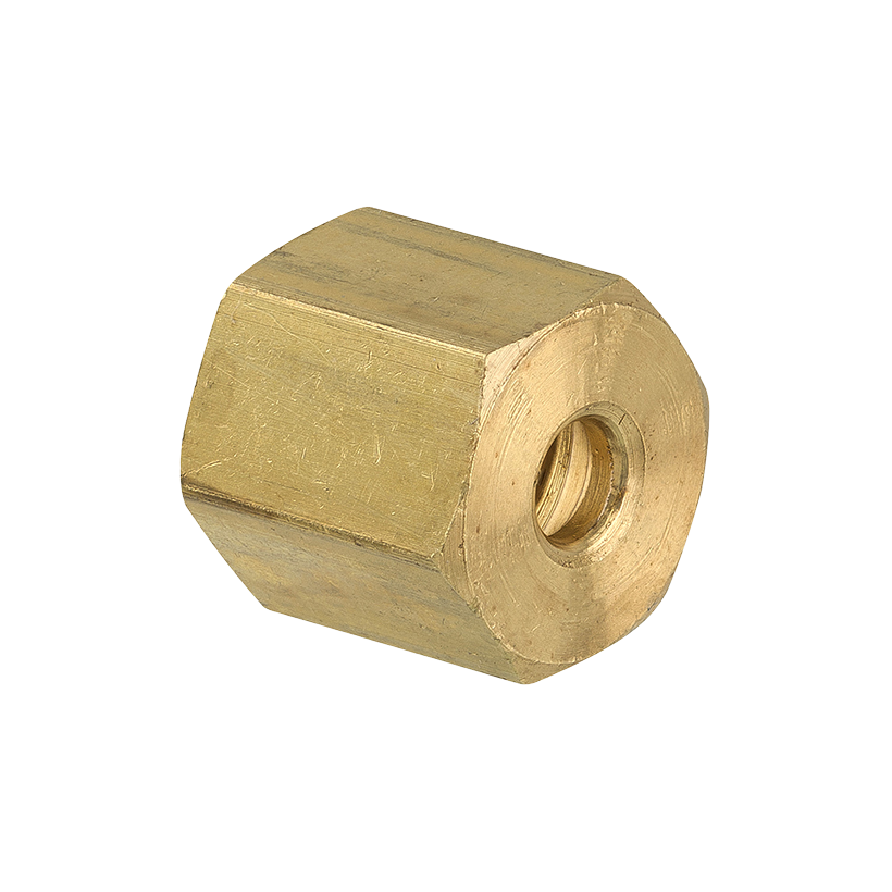 Brass Compression Nut, 1/8" Tube