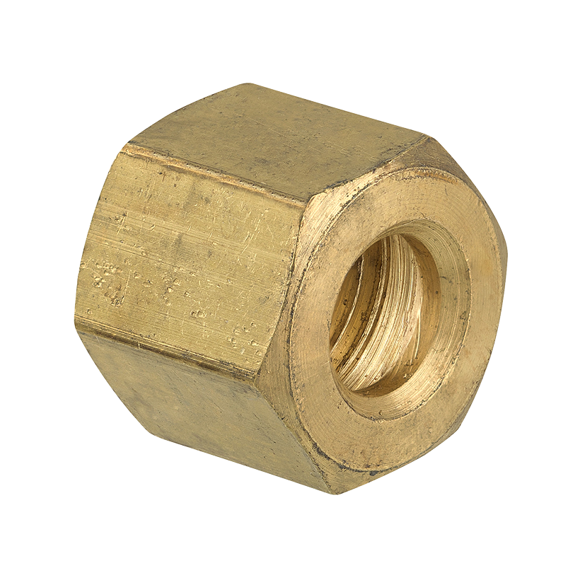 Brass Compression Nut 1/4"