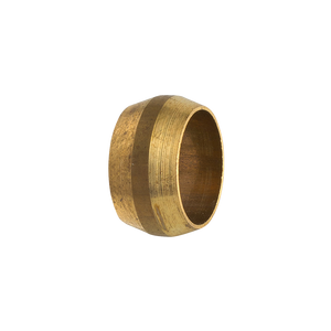 Brass Compression Sleeve, 3/8" Tube