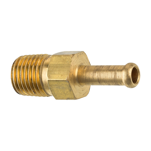 Brass Rigid Male Hose Clamp, 1/4