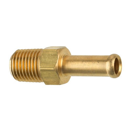 Brass Rigid Male Hose Clamp, 5/16