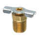 Brass Standard Drain Cock, Male (1/4 NPT)