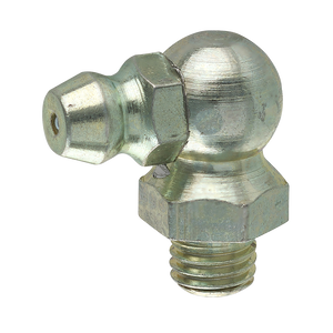 Steel 90 Degree Grease Elbow, 27/32 Length, Male (1/8-27 NPT)