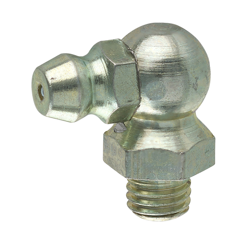 Steel 90 Degree Grease Elbow, 27/32 Length, Male (1/8-27 NPT)