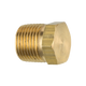Brass Hex Plug, Male (3/8-18 NPT)