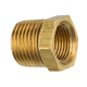 Brass Bushing, Male (1/2-14 NPT), Female (3/8-18 NPT)