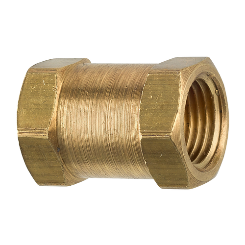 Brass Coupling, Female (1/8-27 NPT)